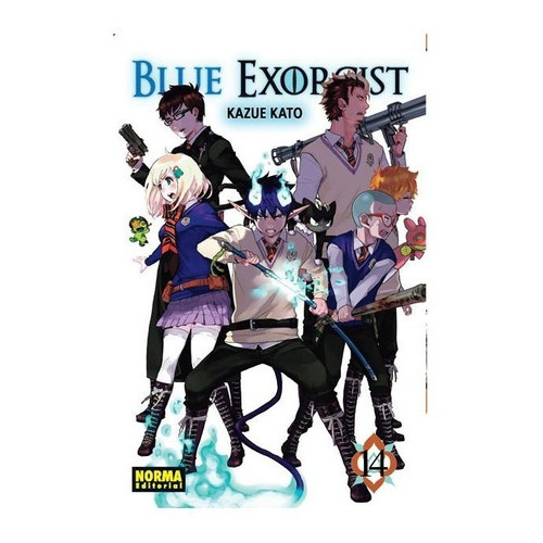 Blue Exorcist No. 14, De Kazue Kato. Editorial Norma Comics, Tapa Blanda En Español, 2015