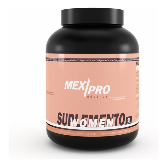 Proteina Mex Pro Women Whey Protein 1k Mujer Todos Los Sabor Sabor Mazapan