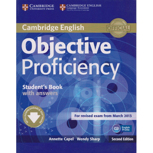 Objective Proficiency Students Book With Answer C2 Cambridge