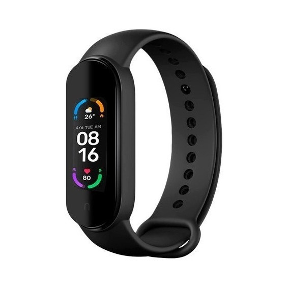 Reloj Inteligente M6 Smartwatch Bluetooth Touch Sport Color de la caja Negro Color de la malla Negro