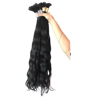 Cabelo Humano Para Mega Hair Ondulado 60/65cm - 100g