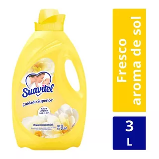 Suavizante De Telas Suavitel Cuidado Superior Fresco Aroma De Sol 3l