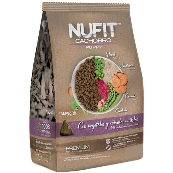 Nufit Perro Cachorro Bolsa De 8 Kg By Nupec