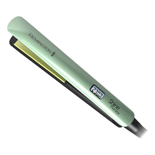 Plancha Remington Shine Therapy Aguacate Con Macadamia Color Verde