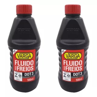 Kit Combo 2 Óleo Fluido Freio Dot3 Trw Varga 500ml Rclf00021