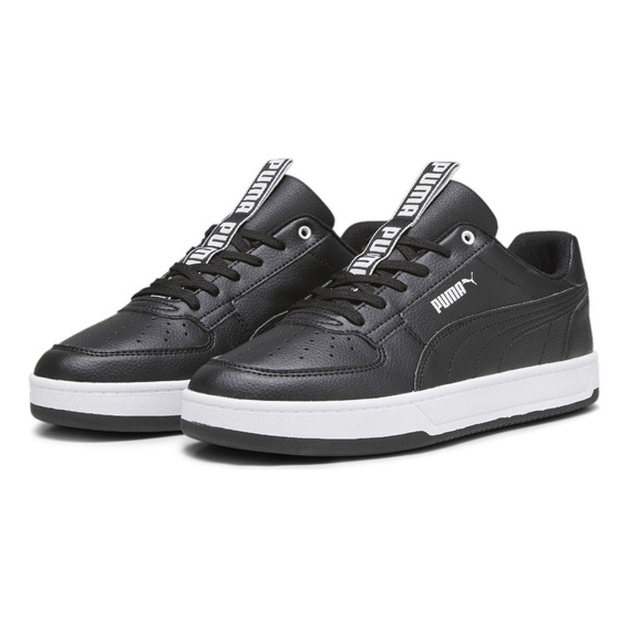 Zapatilla Puma Caven 2.0 Logobsession Ad Color Puma Black-puma Whit Diseño De La Tela Liso Talle 41 Ar