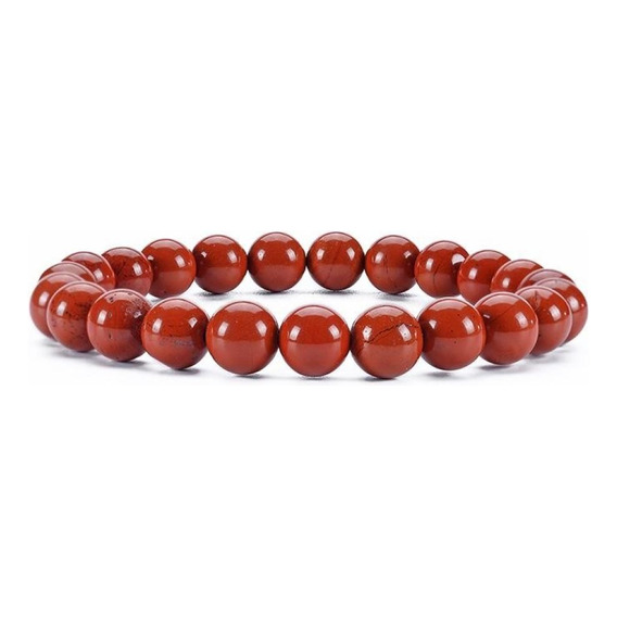 Pulsera Piedra Jaspe Rojo 8mm Iconic Store