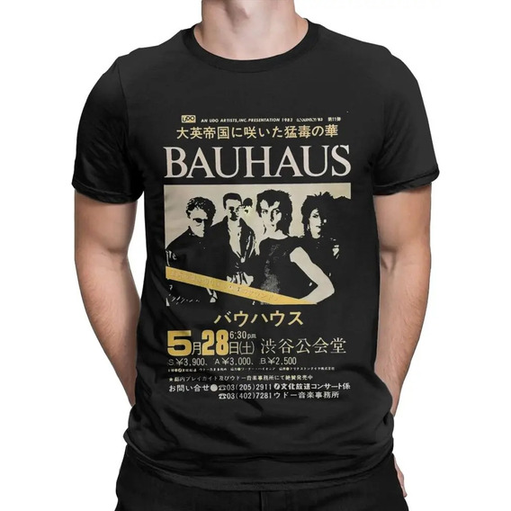 Camiseta De Manga Corta Con Estampado Gráfico Bauhaus