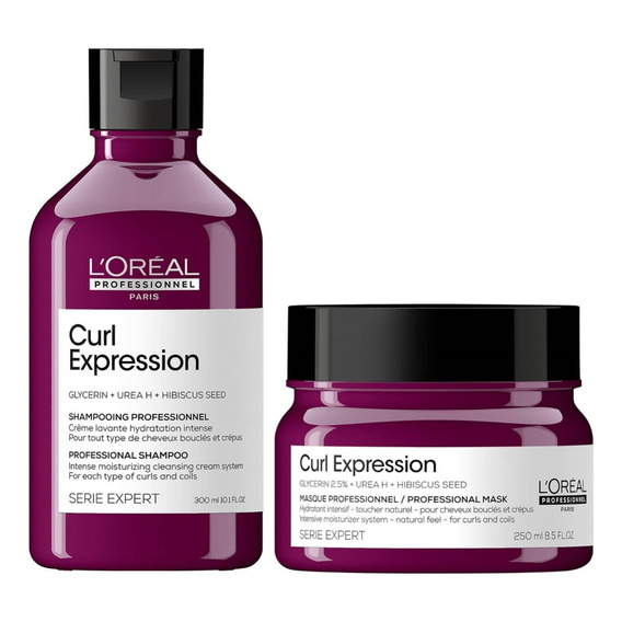 Shampoo Hidratante+ Mascarilla Loreal Curl Expression
