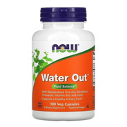 Water Out Now Foods, Diurético Importado - 100 Cáps