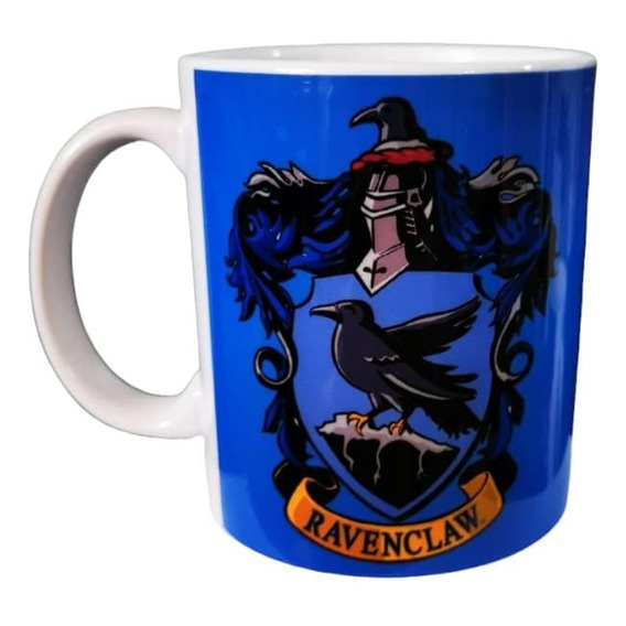 Taza Cup Harry Potter Ravenclaw Azul Ideal Para Regalos