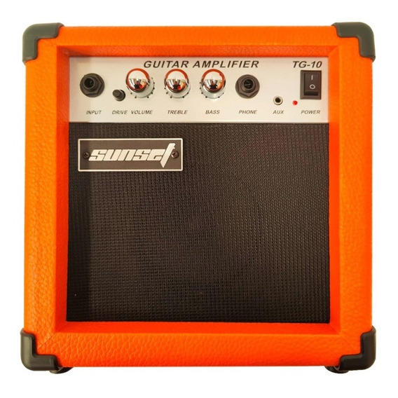 Amplificador De Guitarra Eléctrica 10w Sunset Serie