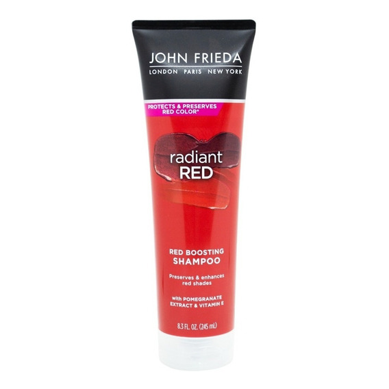 John Frieda Radiant Red Boosting Shampoo Potenciador Rojos