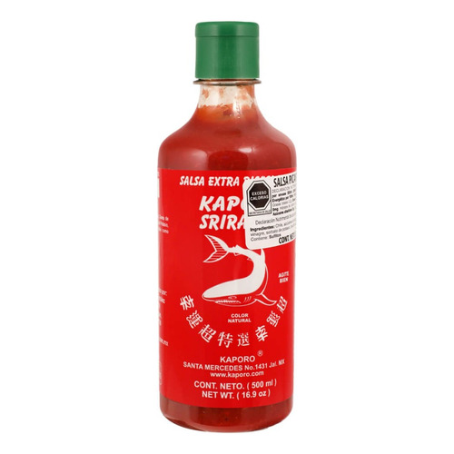 Kaporo Salsa Picante Sriracha 500 Ml