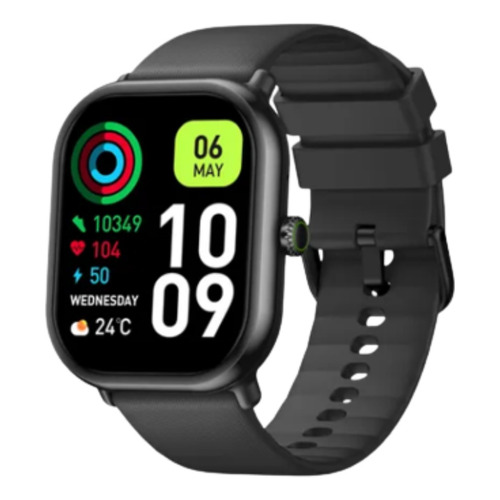 Smartwatch Amoled Screen 1.97 Gts 3 Pro Zeblaze Siri Alexa Color negro Color correa Color blanco marfil