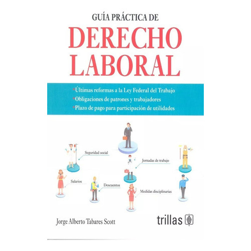 Guía Practica De Derecho Laboral, De Tabares Scott, Jorge Alberto., Vol. 4. Editorial Trillas, Tapa Blanda En Español, 2023