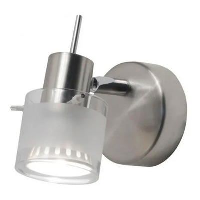 Aplique 1 Luz Cuba Movil Cuba Acero Apto Led Gu10 Baño