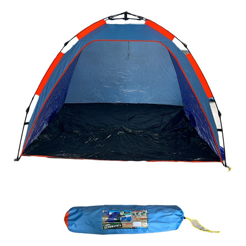 Carpa Playera Automática Aire Libre Fácil Armado Ttc Color Azul