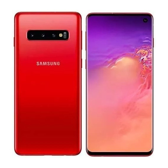 Samsung Galaxy S10+ 128 Gb Rojo Cardenal 8 Gb Ram