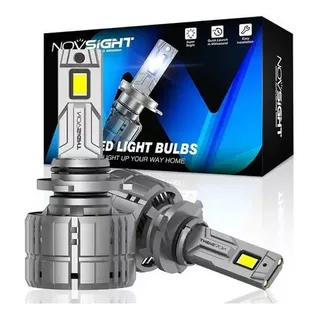 Novsight Luces Led 40.000 Lumen, N60, Bombillo Faro H7 