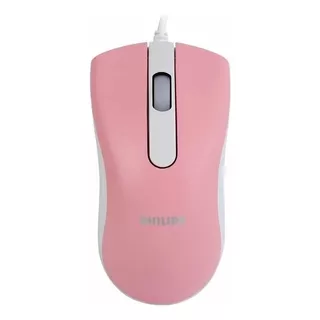 Mouse Philips M101 Cable Usb - Rosa