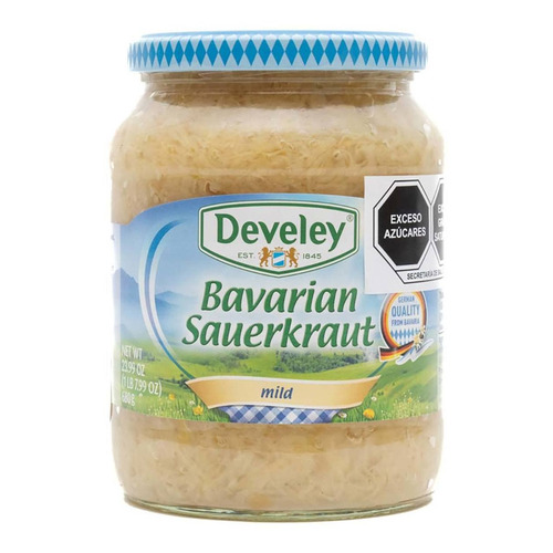 Col Agria Sauerkraut Develey Alemania 680 G