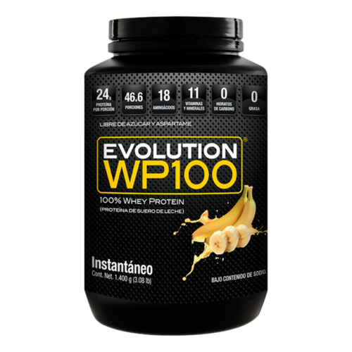 Evolution - Wp100 Bote De Plátano De 1400 G