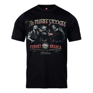 Remera De Algodon Yorkstone Fernet Con Coca 3chiflados