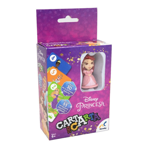 Juego De Tarjetas, Carta Descarta Princesas Disney, Ariel