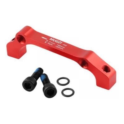 4 Adaptador De Freno De Disco Para Bicicleta, Adaptador Rojo