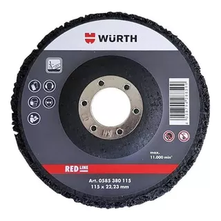Disco Polidor Removedor Strip Wurth 4.1/2 X 22mm Lixadeira