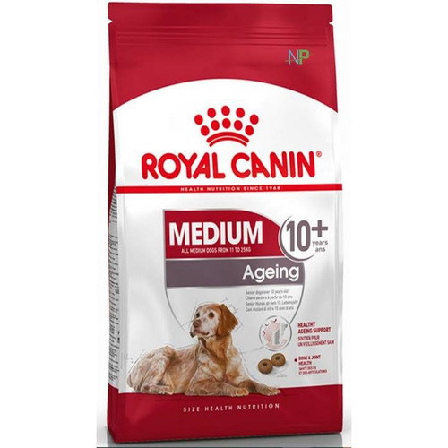 Alimento Royal Canin Size Health Nutrition Medium Ageing 10+ para perro senior de raza mediana sabor mix en bolsa de 15kg