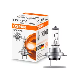 Lâmpada H7 12v 55w Original Line Osram Made In Germany Carro