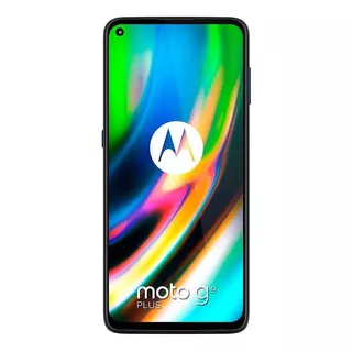 Motorola Moto G9 Plus 128gb Azul Indigo Bom - Celular Usado