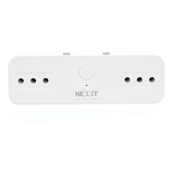 Tomacorriente Doble Con Usb Smart Nexxt Color Blanco