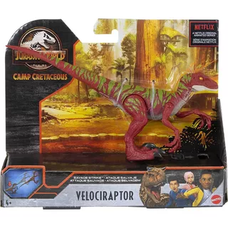 Jurassic World Dinosaurio Velociraptor Juguete Mattel