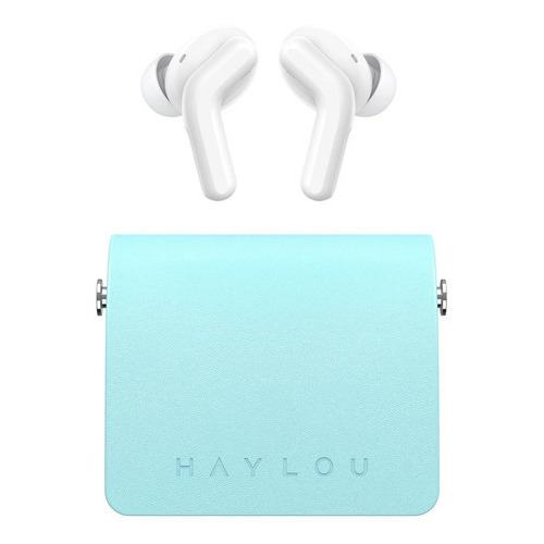 Auriculares Inalambricos Bluetooth Haylou T870 Lady Bag Azul Color Celeste