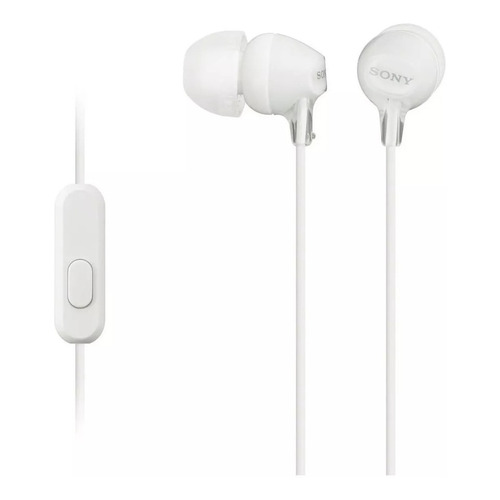 Audífonos in-ear gamer Sony MDR-EX14AP blanco