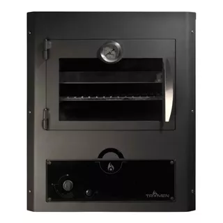 Horno A Gas Tromen Trh-g Para Embutir Insertable Color Negro