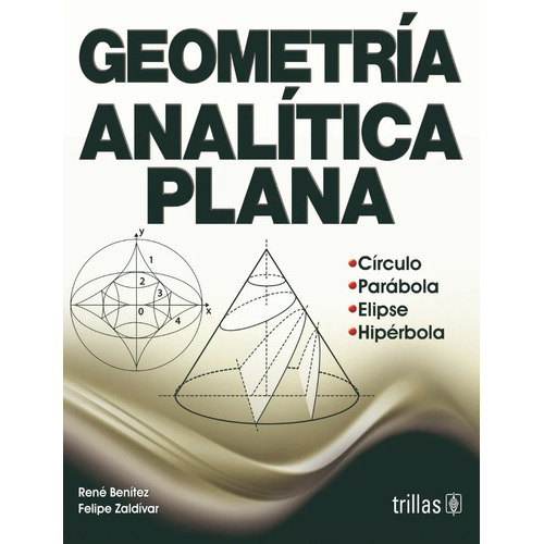 Geometría Analítica Plana, De Benitez Lopez, Rene Zaldivar, Felipe., Vol. 1. Editorial Trillas, Tapa Blanda, Edición 1a En Español, 2011
