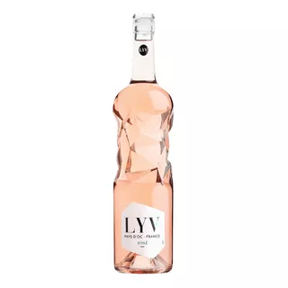 Lyv Pays D'oc Rosé 750ml  Vinho Francês Novo Gem