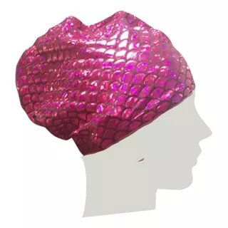 Gorro De Natacion Unisex Cabello Largo Varios Colores