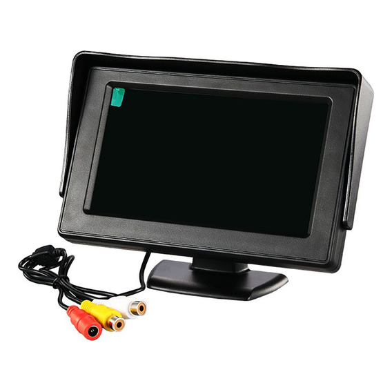 Monitor Qq Vehicle Con Pantalla Lcd Hd Universal De 4,3 PuLG