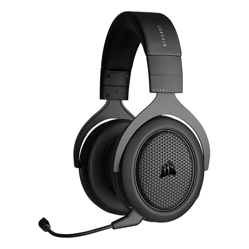 Audífonos gamer inalámbricos Corsair HS70 Bluetooth negro