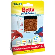 Tetra Betta Mini Pellets Flotantes Alimento 4.5g Peces Beta