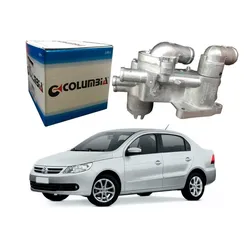  Carcaça Termostatica Aluminio Voyage 1.0 1.6 8v 2009 A 2012