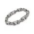 Pulsera Plateada Hombre En Acero Quirúrgico Joyas Regalo Plateada 0 Mm 20.5 Cm