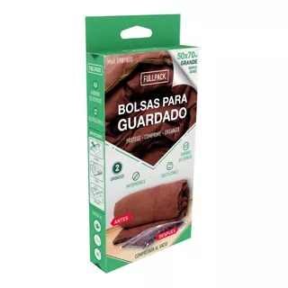 Full Pack Kit 2 Bolsas De Guardado Compresion De Viaje Barak