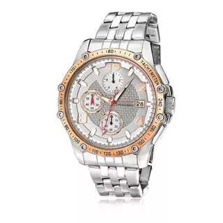 Relógio Magnum Masculino Prateado Chronograph Ma32461z