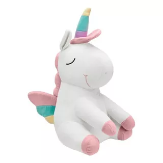 Cojin/almohada Unicornio Lila Hello Dream Color Blanco